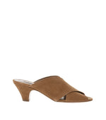 Brown Suede Heels 1