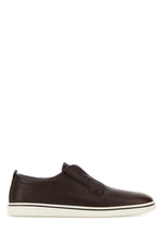 Brown Slip On Sneakers 1