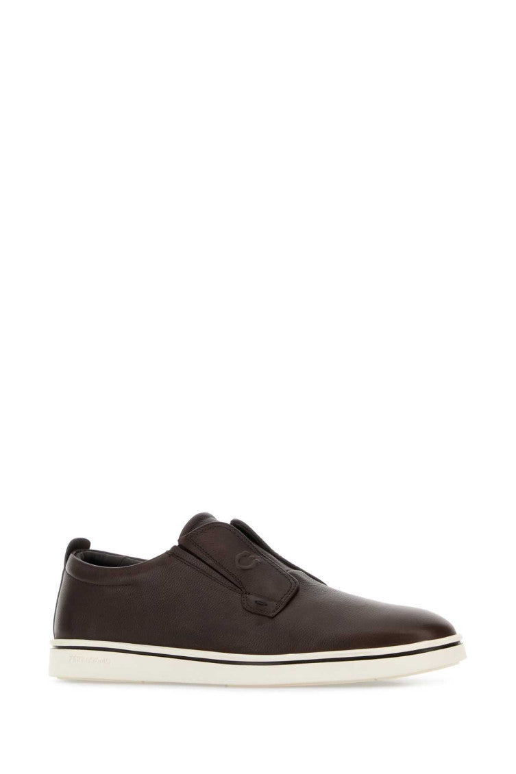 Brown Slip On Sneakers 2