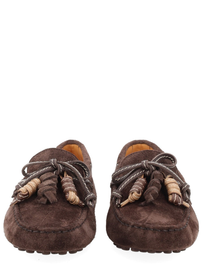 Brown Tassel Loafers 4