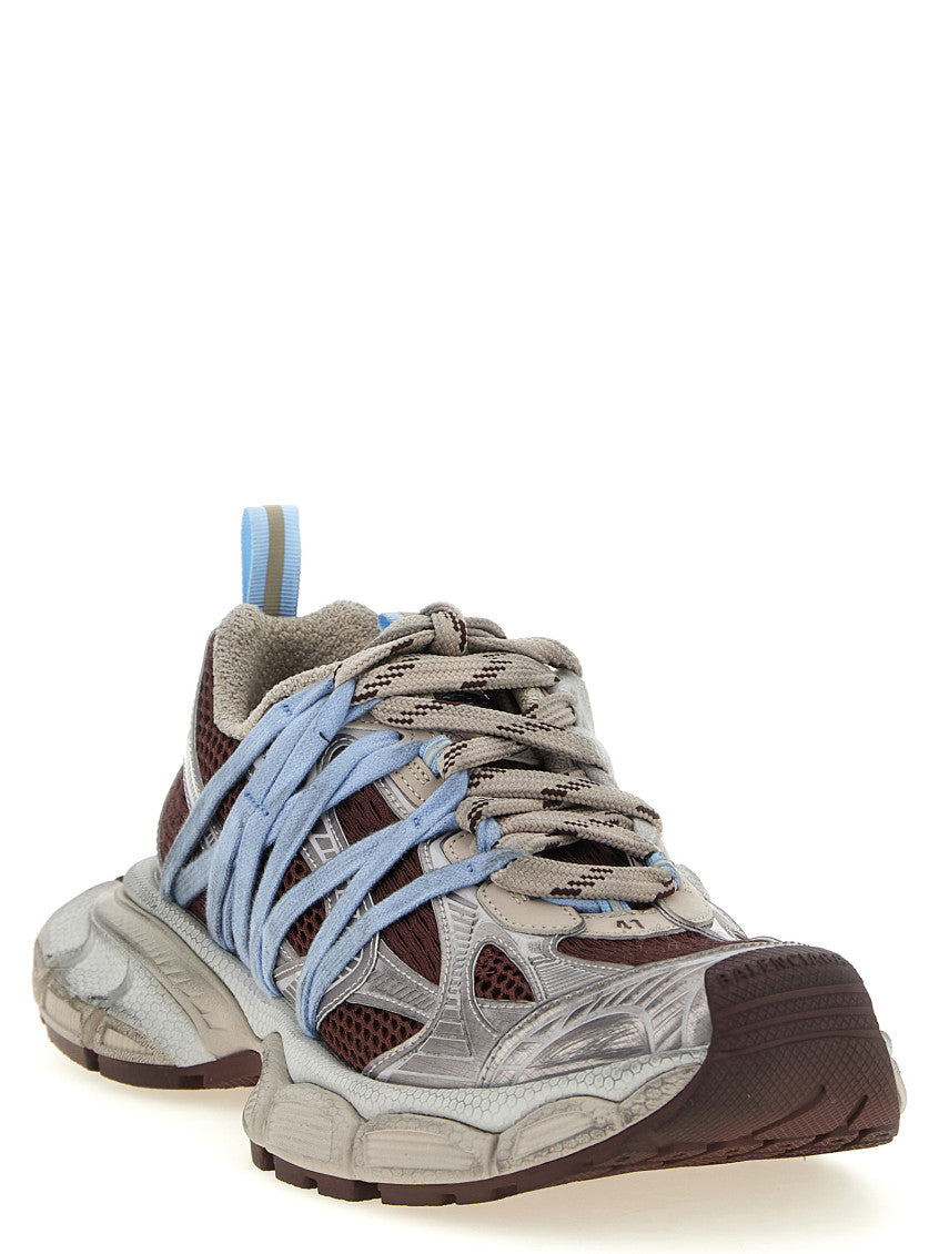 Multi Color Lace Up Sneakers 2
