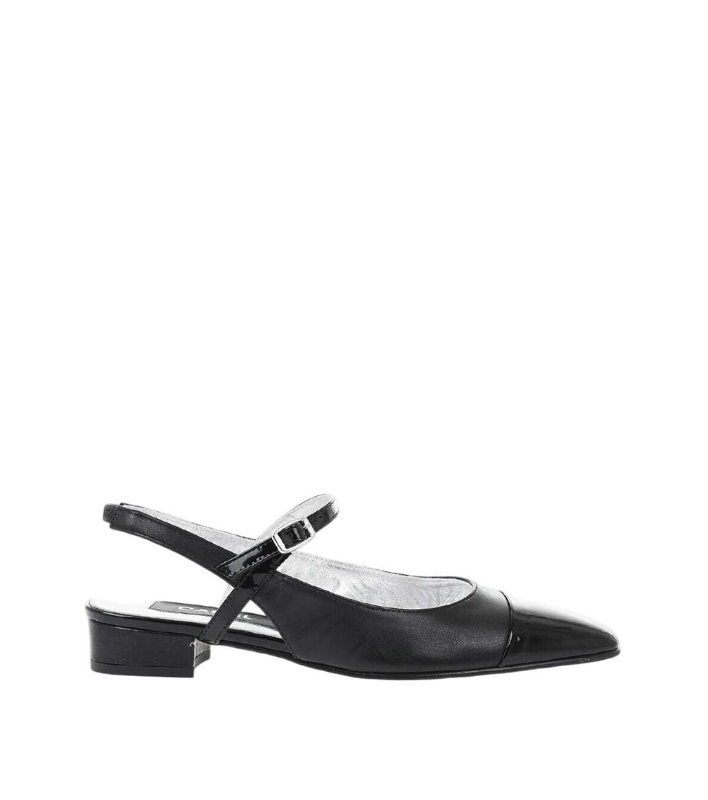 Black Slingback Ballet Flats 1