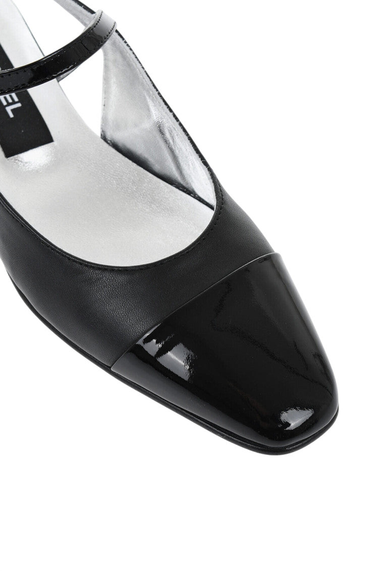 Black Slingback Ballet Flats 4