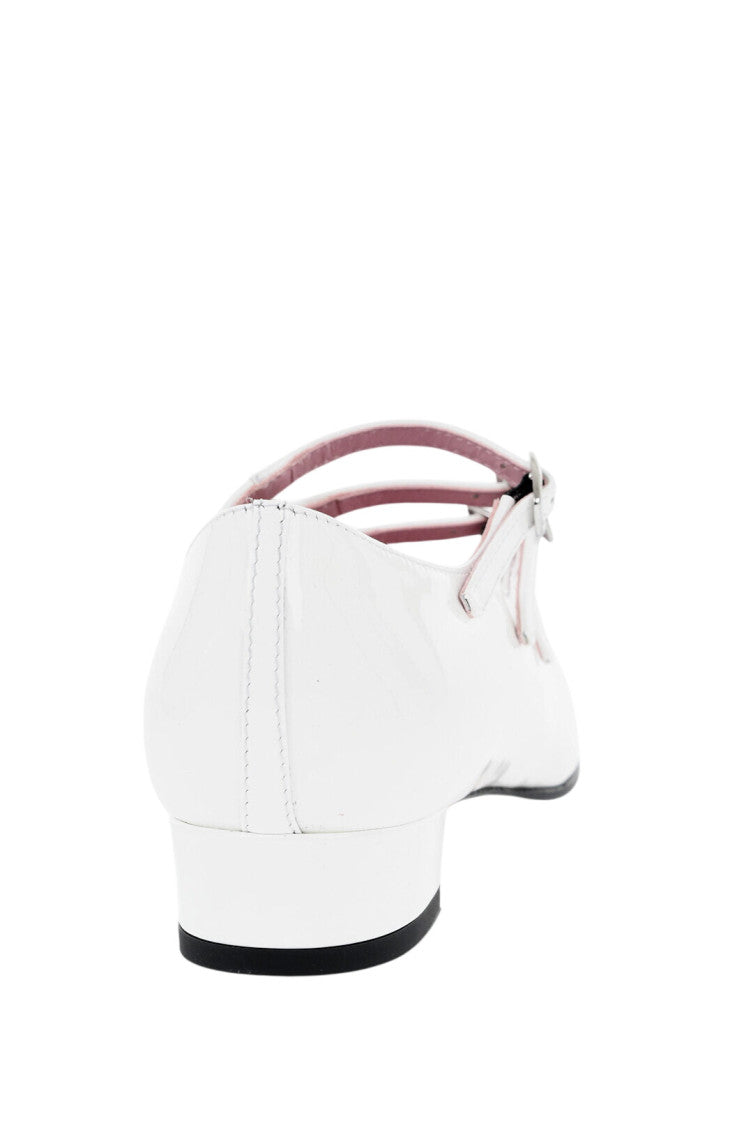 White Leather Pumps 3