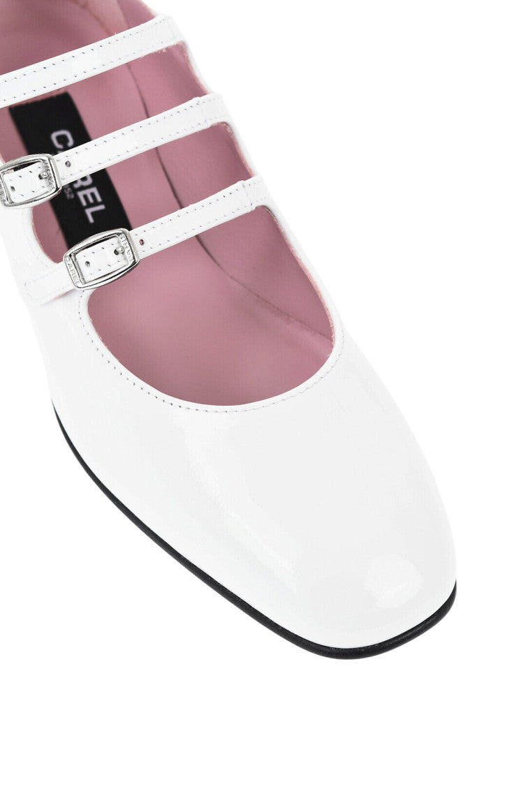 White Leather Pumps 4