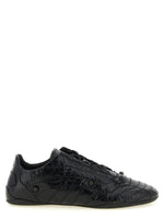 Black Leather Sneakers 1