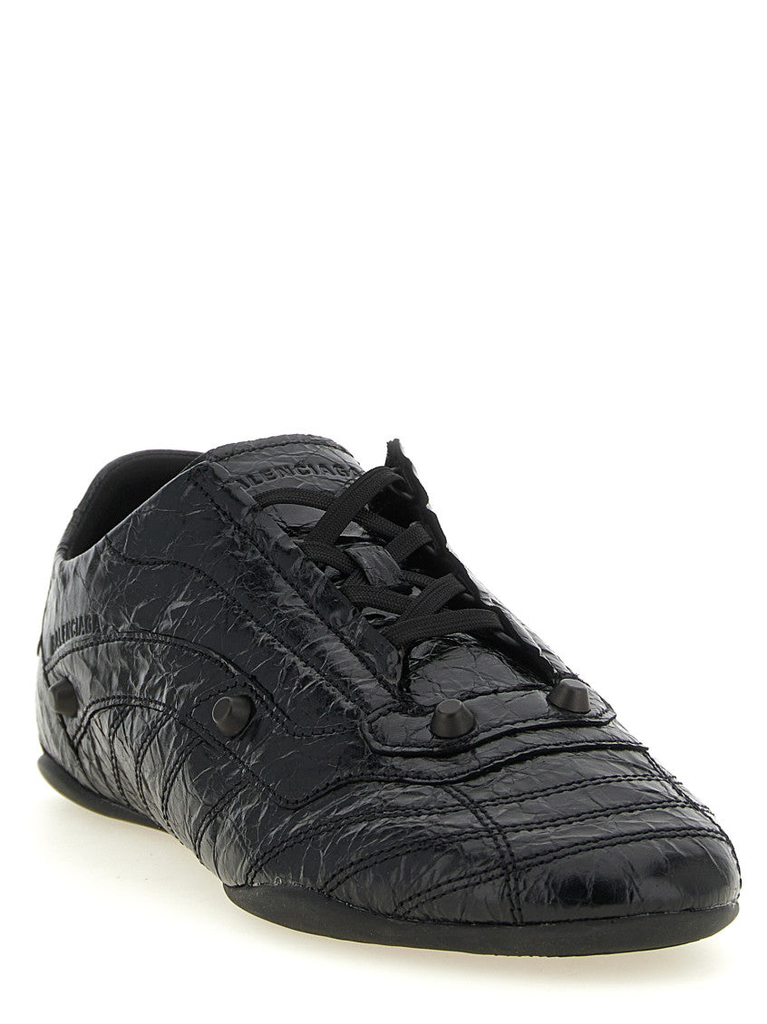 Black Leather Sneakers 2