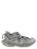 Grey Solid Track Trail Sneakers 1