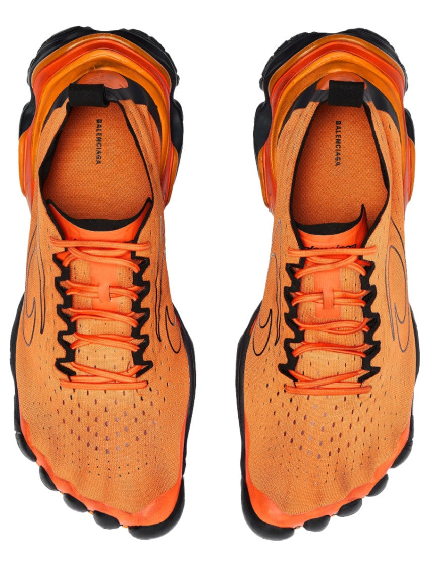Orange Solid  Runner Sneakers 3