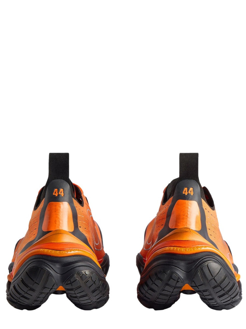 Orange Solid  Runner Sneakers 5