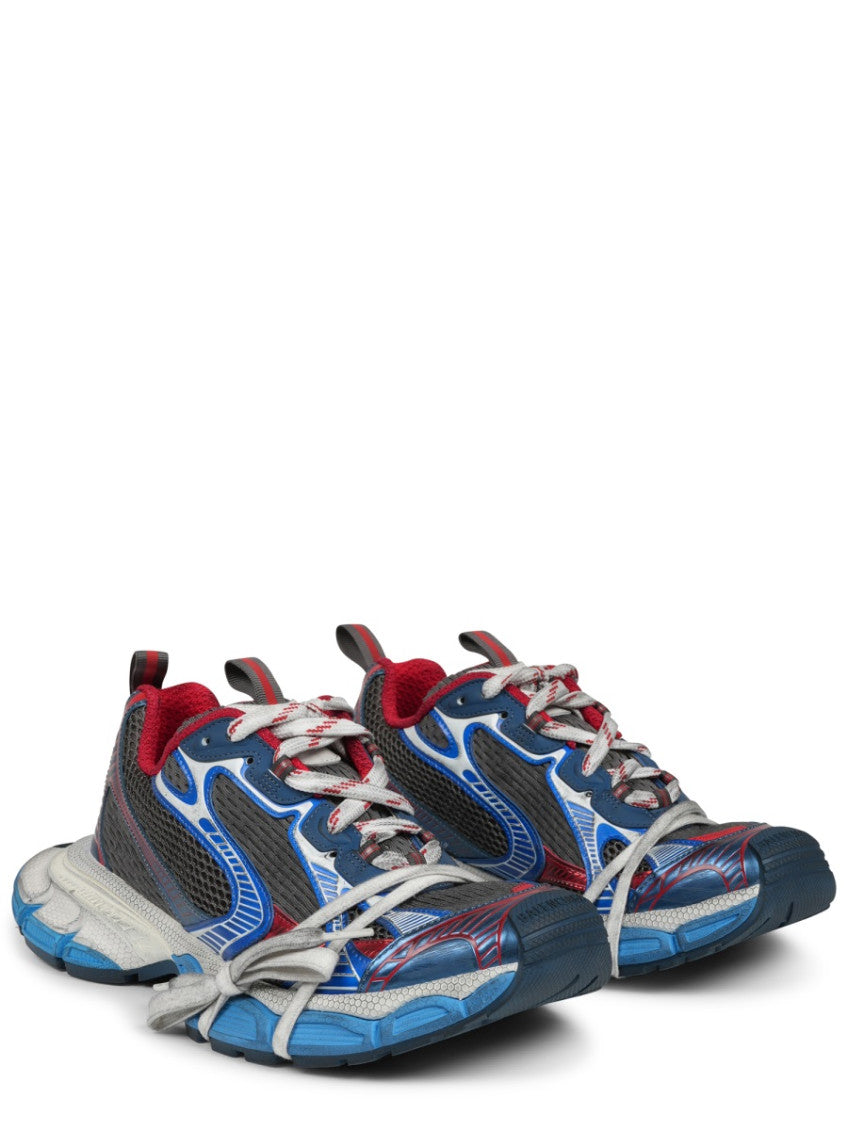 Multi Color  lace Up Sneakers 2