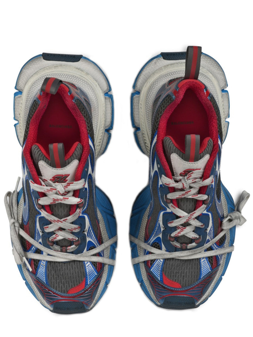 Multi Color  lace Up Sneakers 5