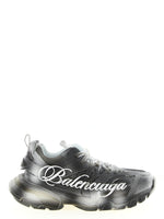 Silver Logo Sneakers 1
