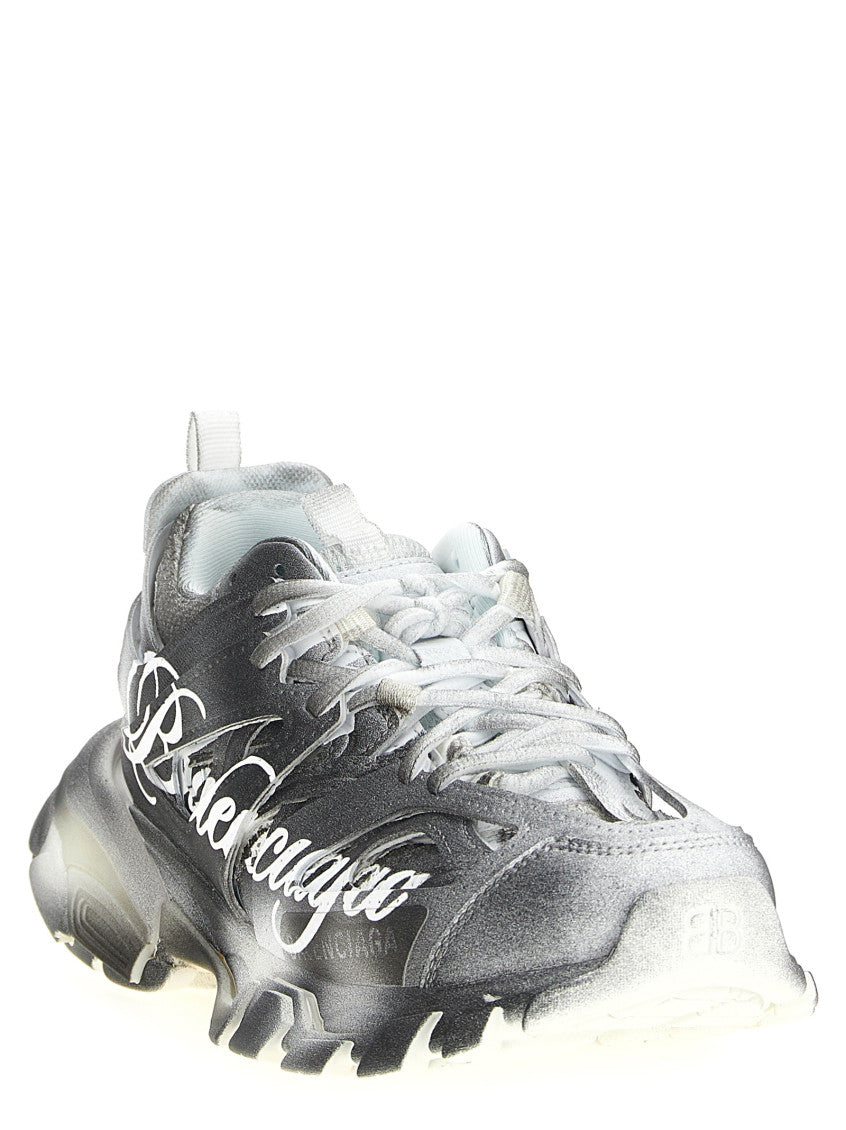 Silver Logo Sneakers 2