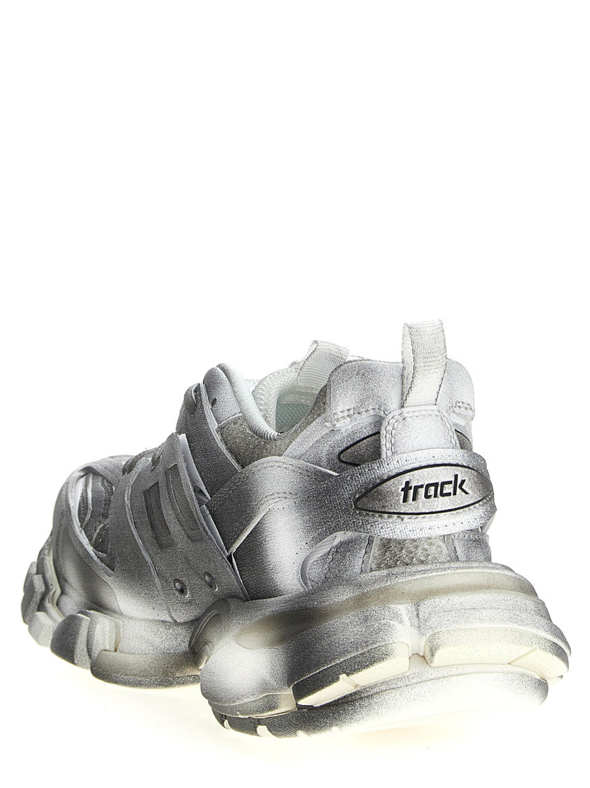 Silver Logo Sneakers 3