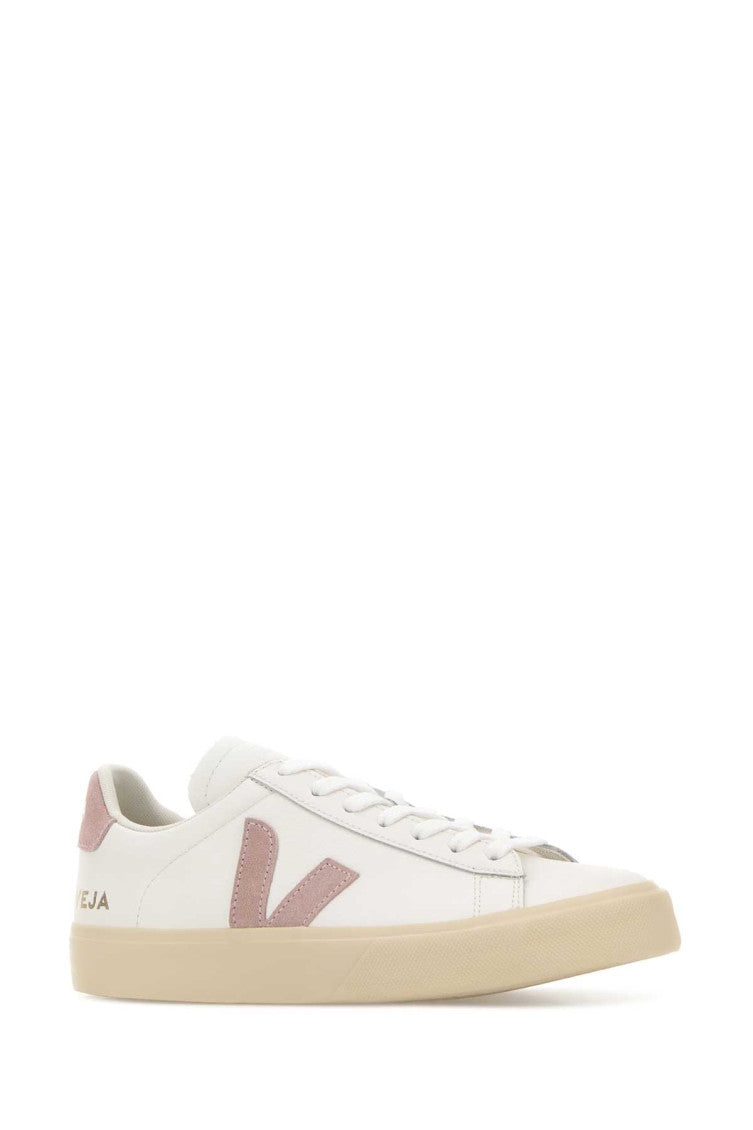 White Leather Campo Sneakers 2