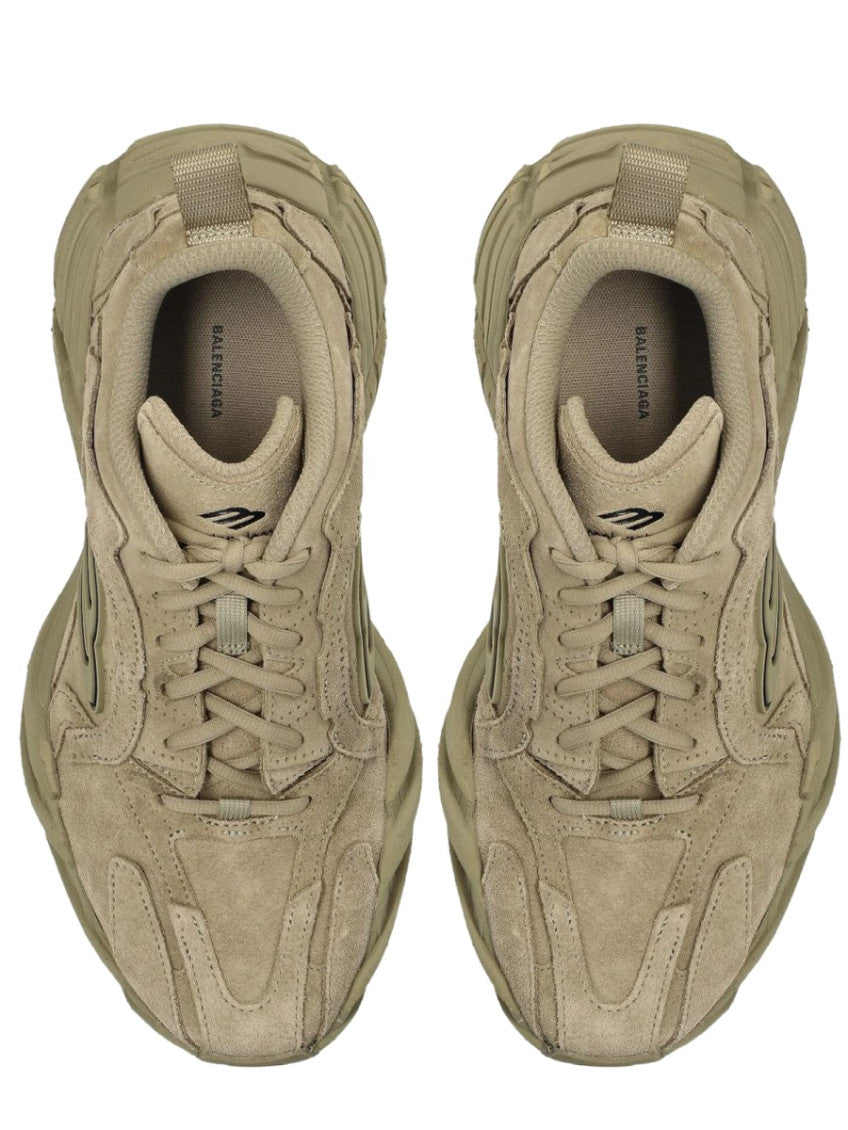 Beige Solid Monday Sneakers 4