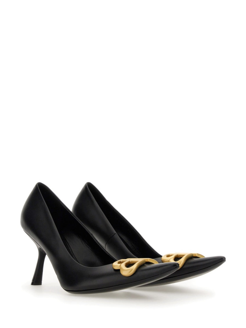 Black Logo Pumps 2