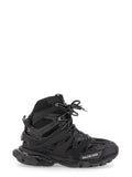 Black Logo Track Hike Sneakers 1