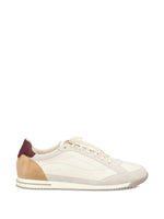 White Color Block Sneakers 1