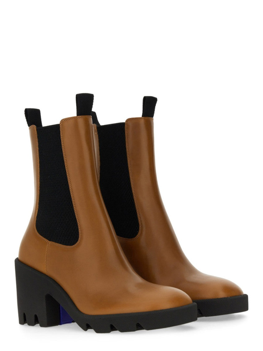 Brown Solid Carryover Boots 2