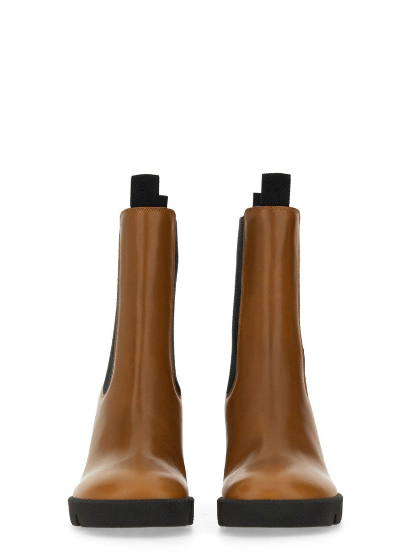 Brown Solid Carryover Boots 3