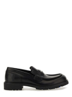 Black Solid Rogue Loafers 1