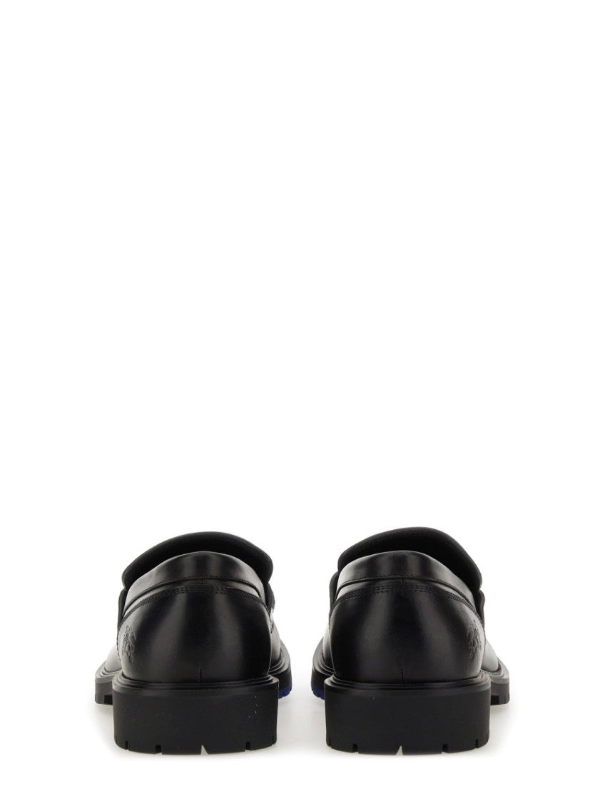 Black Solid Rogue Loafers 4