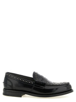 Black Studded Loafers 1