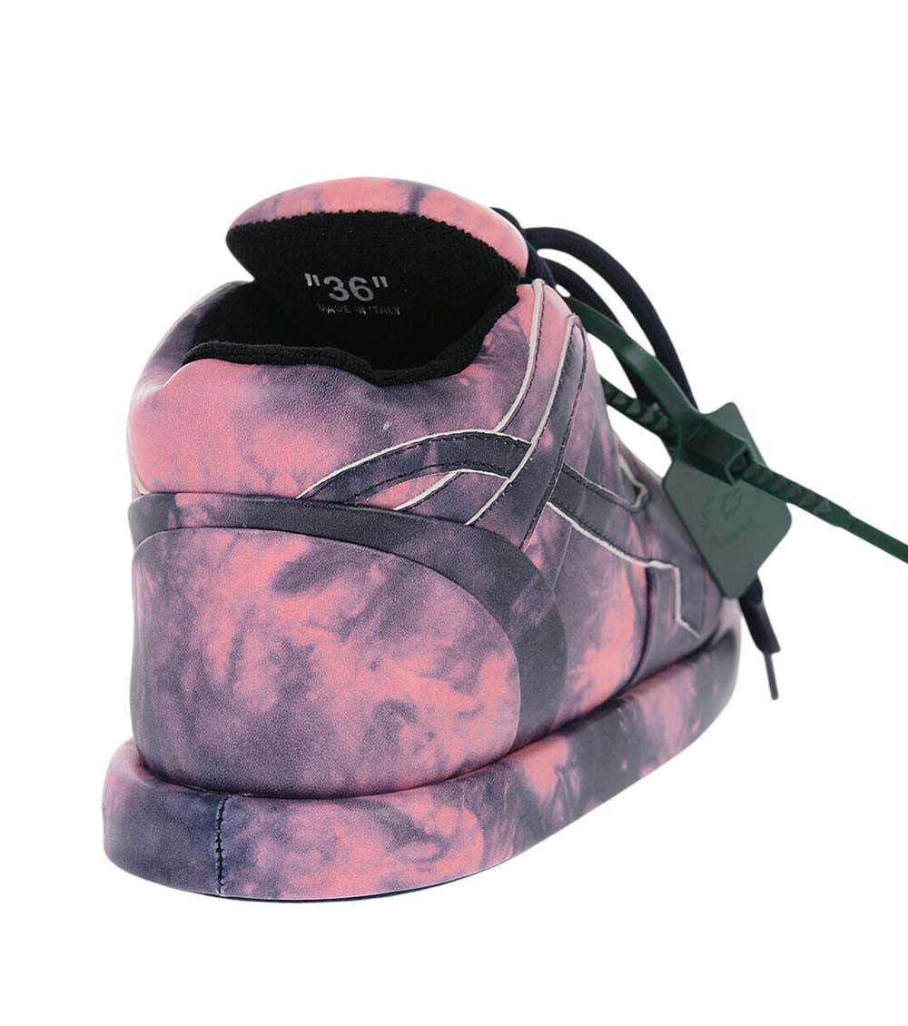 Pink Leather Sneakers 3