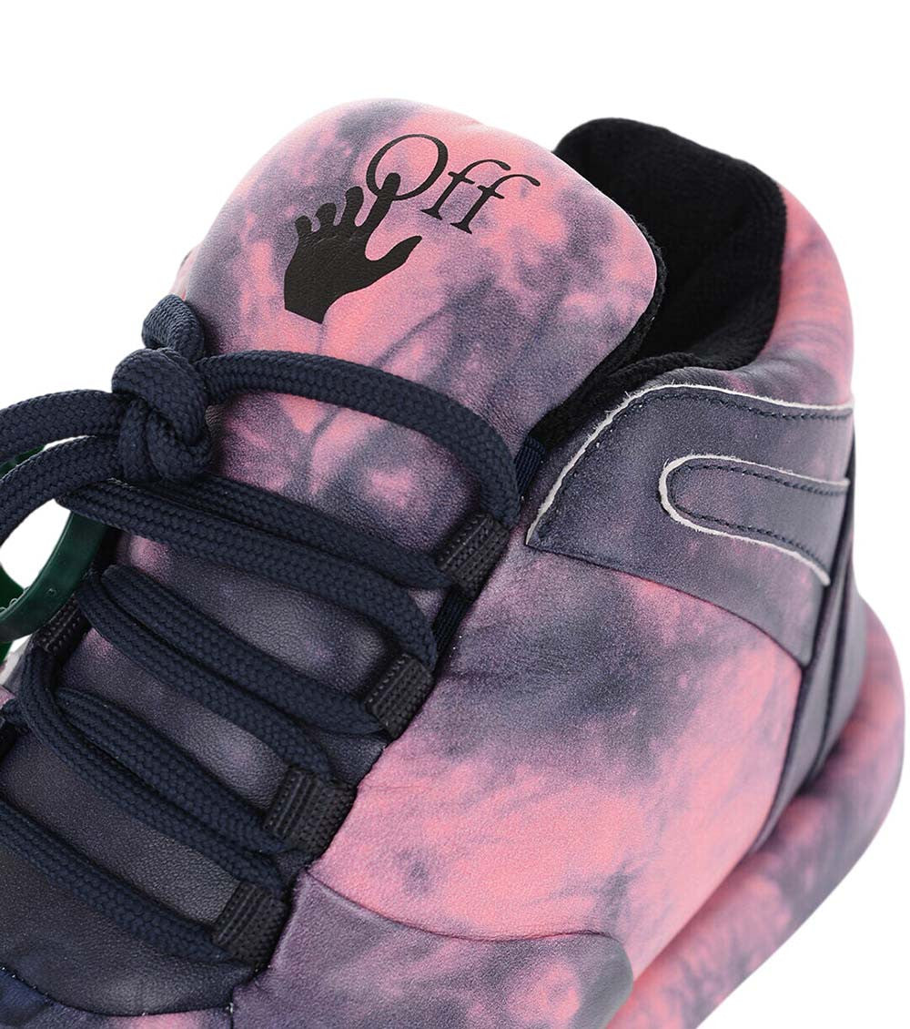 Pink Leather Sneakers 4