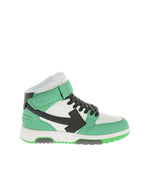 Green High-Top Sneakers 1