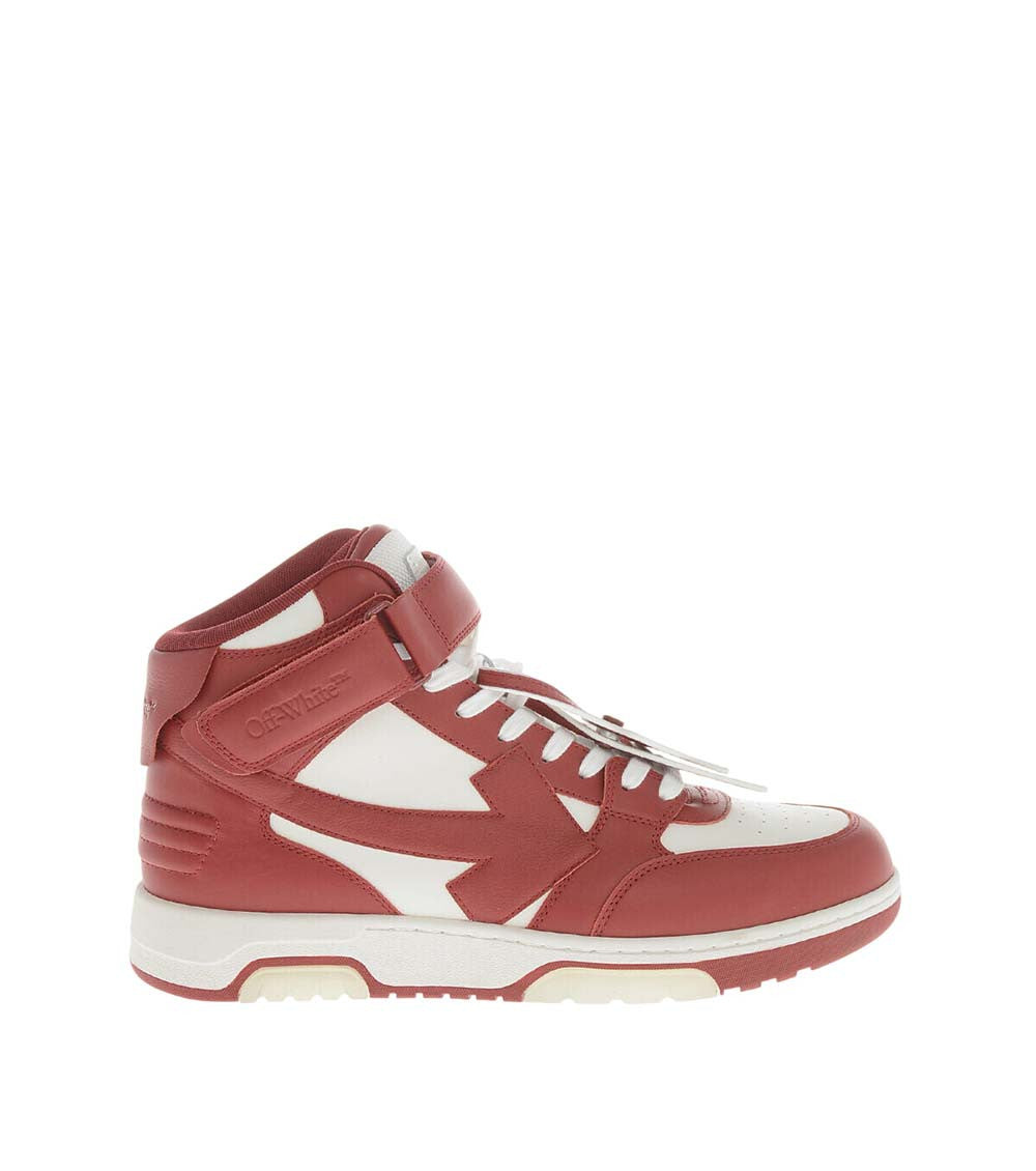 Red High-Top Sneakers 1
