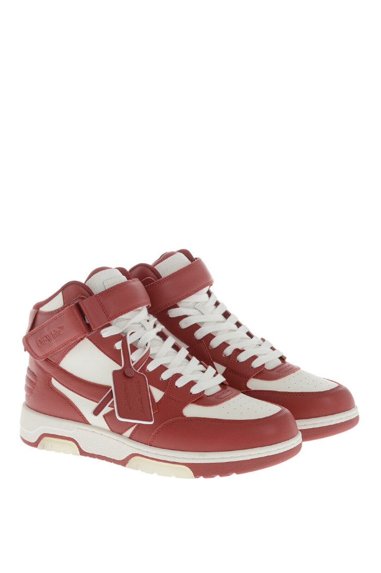 Red High-Top Sneakers 2