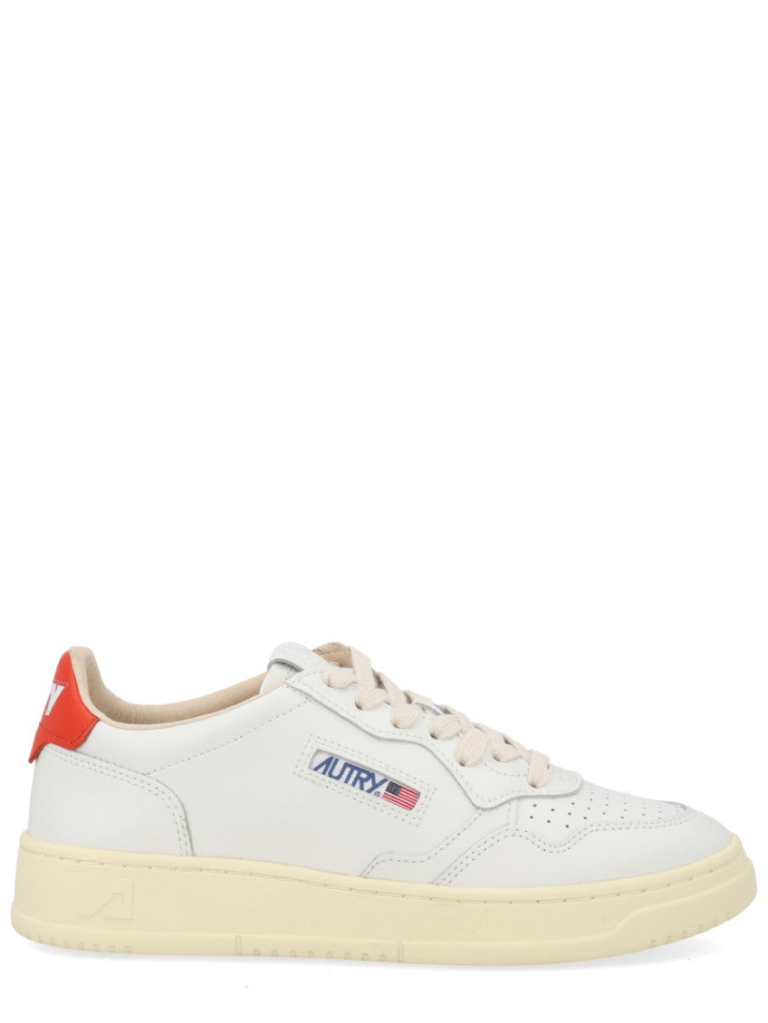 White Logo Sneakers 1