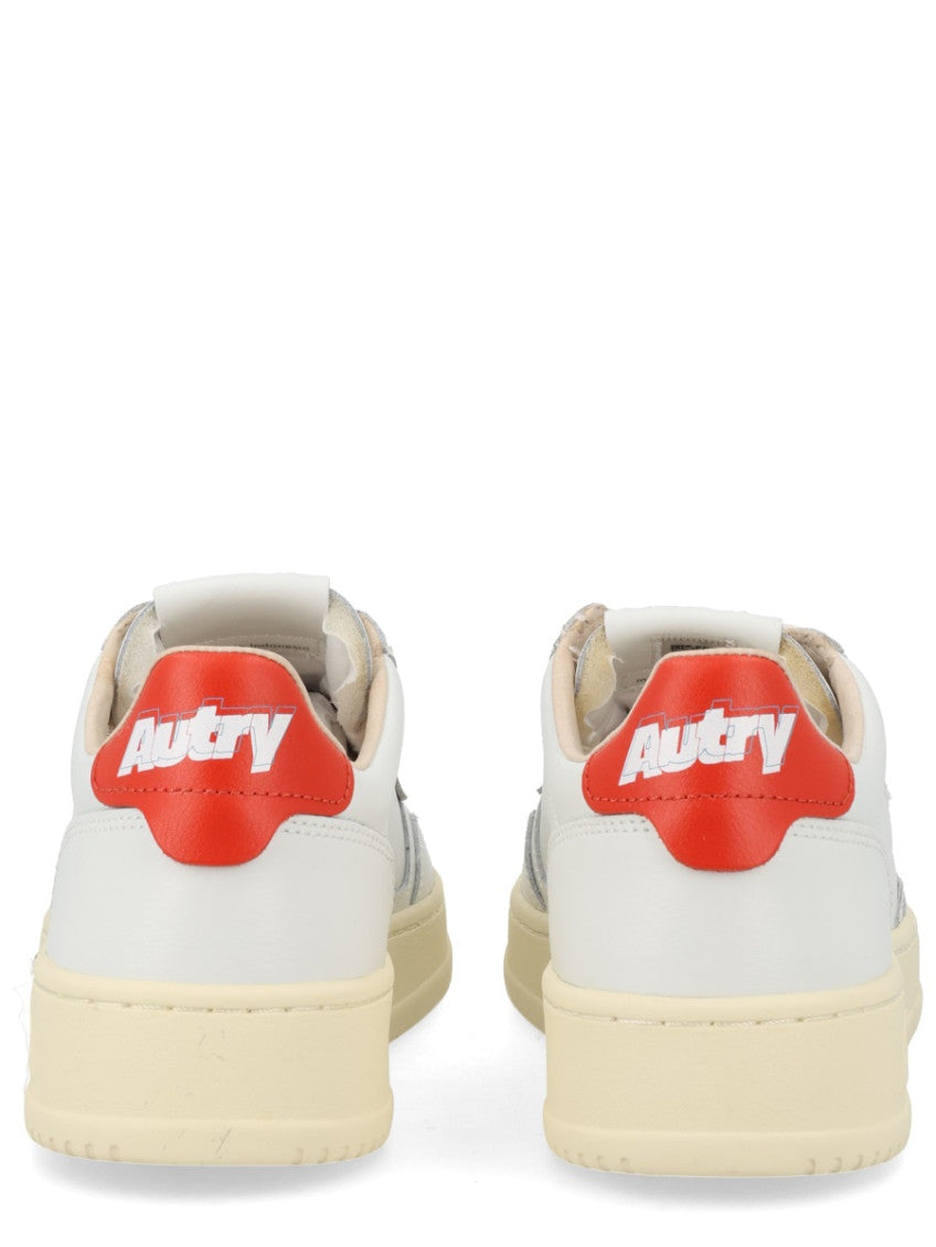 White Logo Sneakers 5