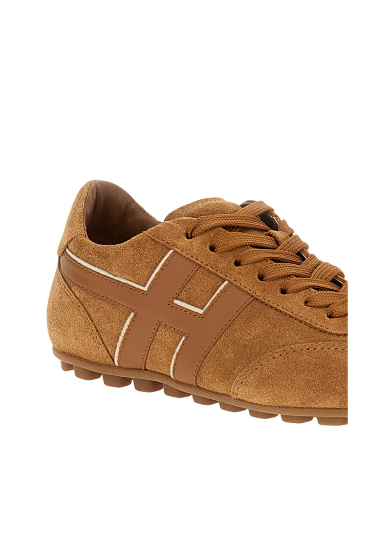 Brown Logo Sneakers 4
