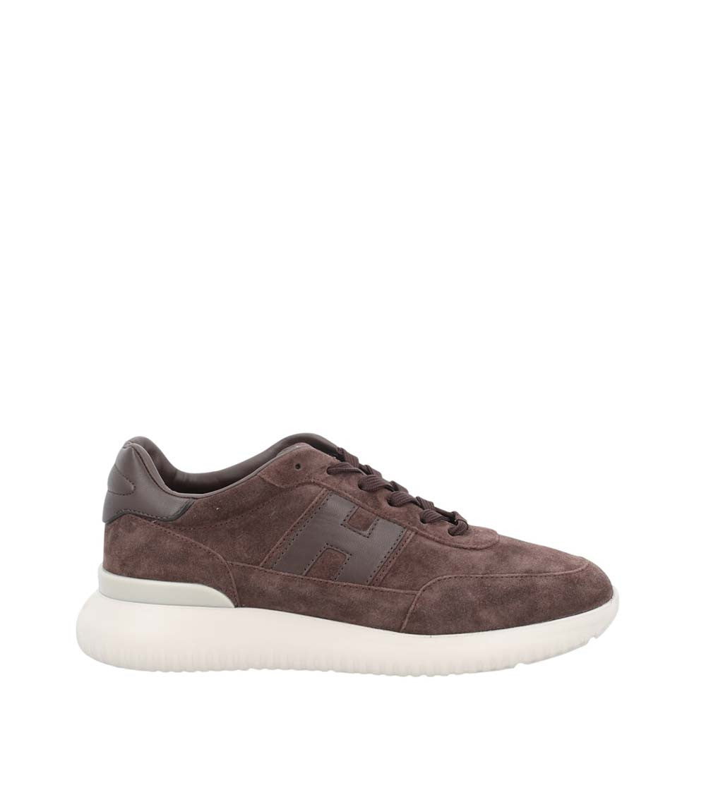 Brown Logo Sneakers 1