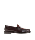 Maroon Slip On Loafers 1