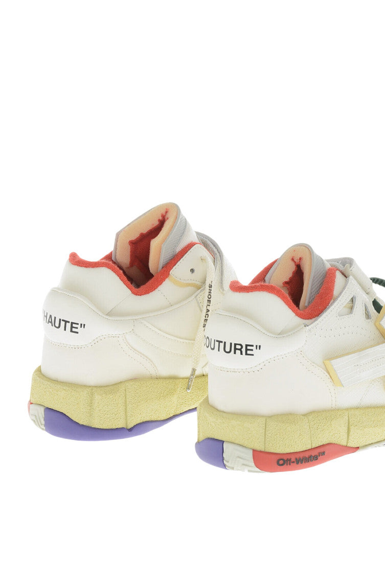White Low-Top Sneakers 3