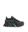 Black Leather Chunky Sneakers 1