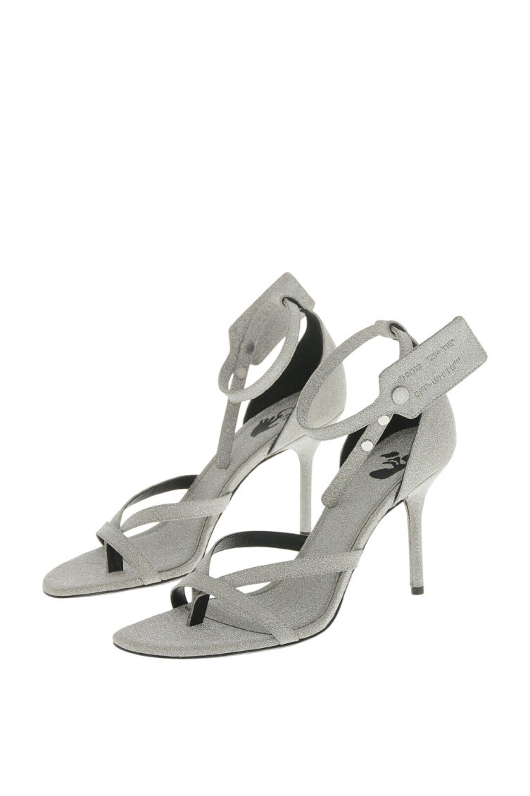 Silver Embellished Heels 2