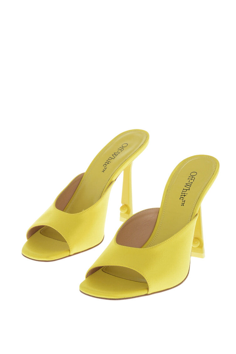 Yellow Slip On Heels 2