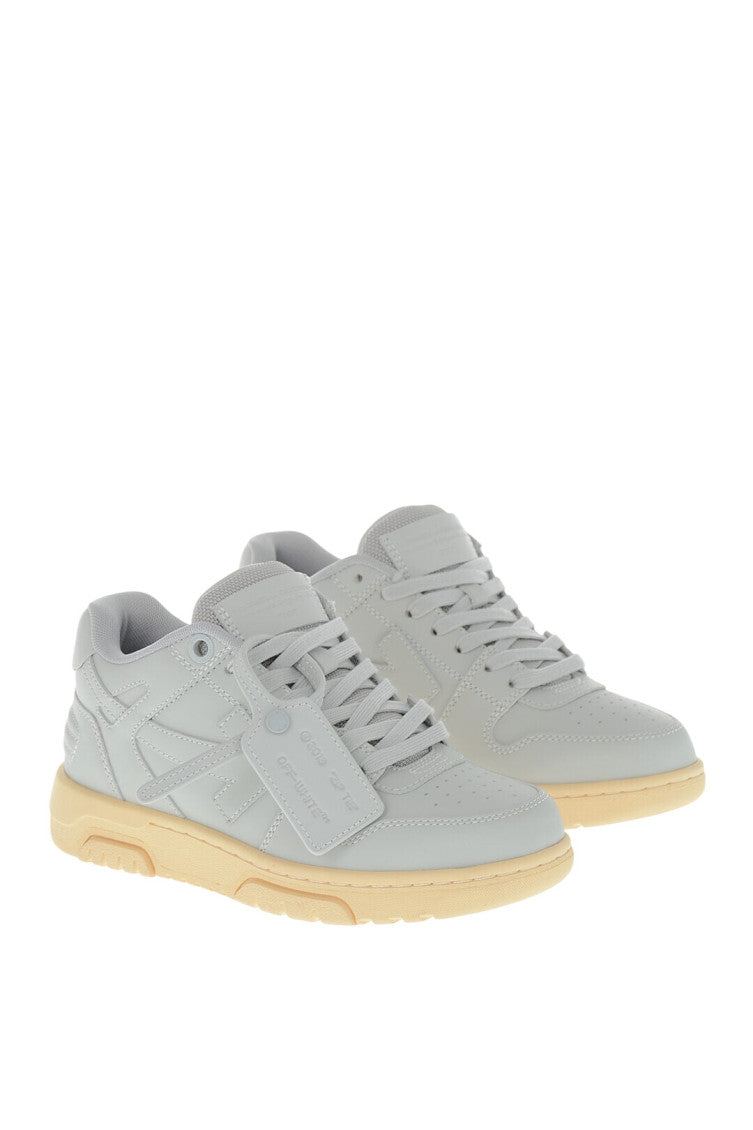 Grey Logo Sneakers 2