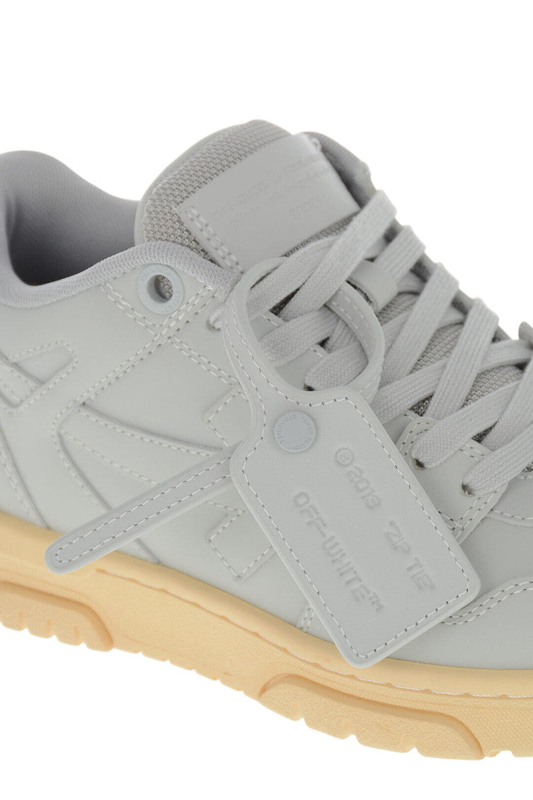 Grey Logo Sneakers 4