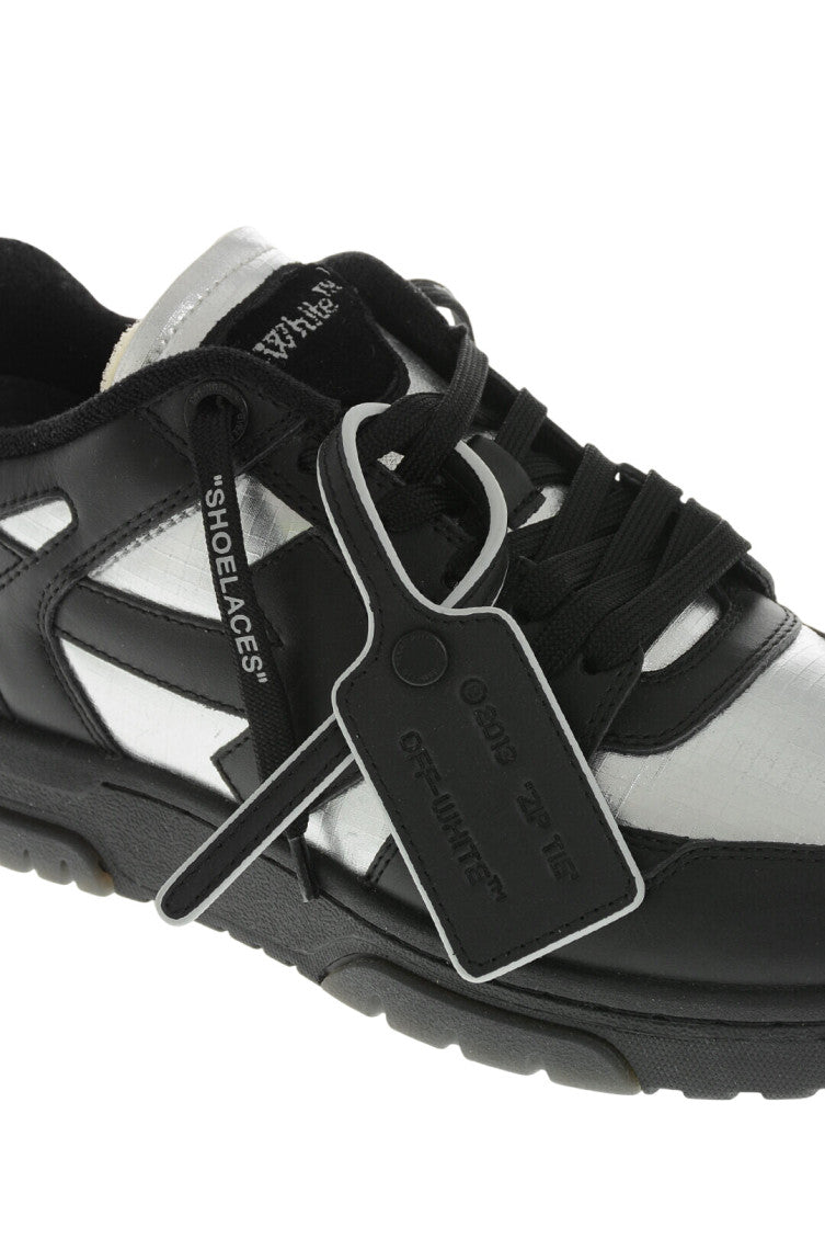 BlackWhite  Color Block Sneakers 4