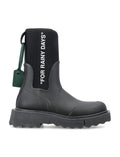 Black Round-toe Boots 1