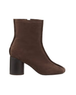 Brown Leather Ankle Boots 1