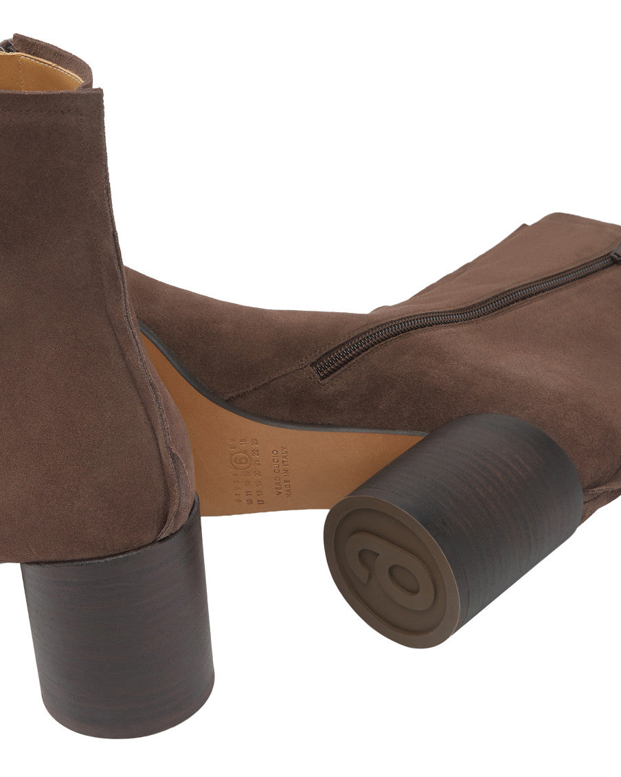 Brown Leather Ankle Boots 3