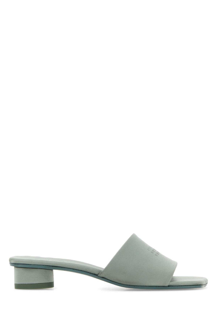 Grey Slip-on Sandals 1